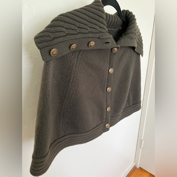 *RARE * rag & bone 100% cashmere sweater-capelet - Picture 2 of 10